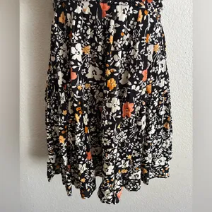 Free People Kaley Mini Dress in Black Combo 2 thumbnail 7