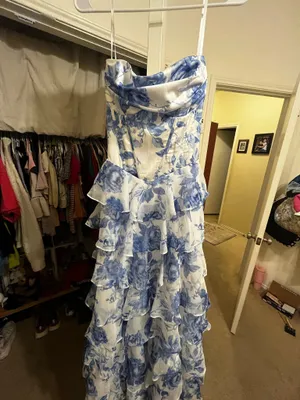 Windsor Prom Dress Blue thumbnail 7