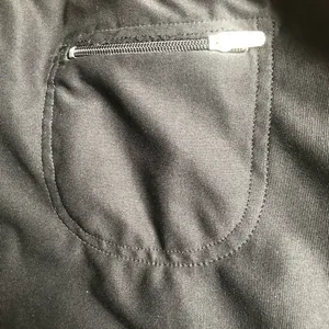 Women's Nike Dri Fit Running Pant Size L (12-14) Black Zip Back Pocket Outdoors thumbnail 3