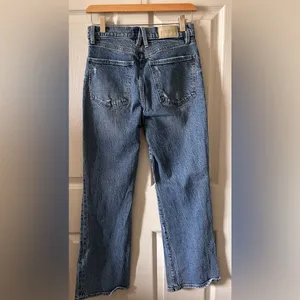 Pistola Women’s Lightly Distressed Med‎ Wash Blue Jeans Cotton Blend Size 27 thumbnail 8