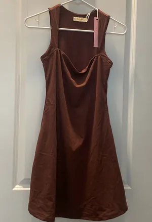 New With Tag Qinsen Fit & Comfort Casual Dress Size S thumbnail 1