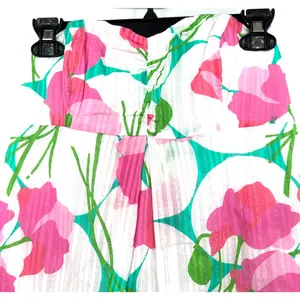 Lilly Pulitzer‎ Betsey Had Me A Blast size 4 Floral Strapless Dress thumbnail 3