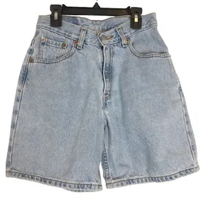 Levis 977‎ Shorts Vintage 80s High Waisted Light Wash Denim Jorts Summer Size 3 thumbnail 1