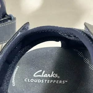 Clarks Cloudsteppers Mira Bay Strappy Sandal Cushion‎ Soft 10m Blue Preowned thumbnail 6