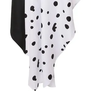 Cruella Devil Costume Women's Coat Dress Cosplay Outfit Halloween X-LARGE thumbnail 5