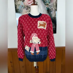 Adorable Vintage 90s Susan Bristol Ramie Cotton Sweater! thumbnail 3