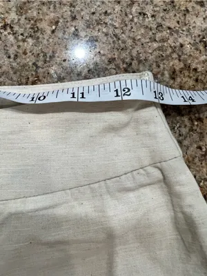 CoMMENSE Cotton Linen Lace Trim Two-Piece Pants Set Size XS NWT thumbnail 7