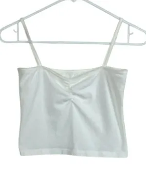 Brandy Melville White Cropped Tank one size thumbnail 1
