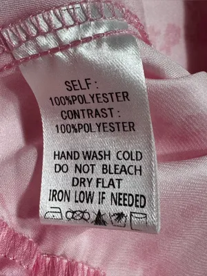 Rareraw Cottagecore Coquette Pink Satin Pajama Set Size Medium thumbnail 16
