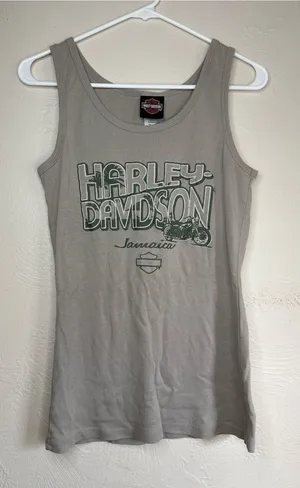 Harley-Davidson Jamaica Graphic Tank Top Women’s L thumbnail 1