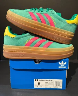 Women’s Adidas Gazelle Bold size 8W thumbnail 1
