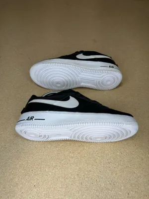 Nike Air Force 1 Low LV8 NBA GS 820438-015 Women’s 8 6.5Y Black White thumbnail 5