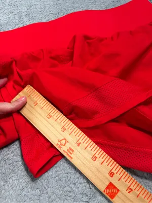 Under Armour Women’s Red Athletic Shorts loose XS thumbnail 8