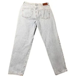 Zara Light Wash High Waisted Mom‎ Distressed Women's Jeans Size 6 thumbnail 2