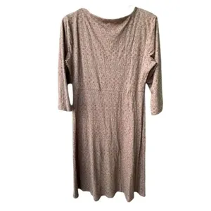 Toad&Co. Size M Rosalinda dress tribal print falcon brown organic outdoors. thumbnail 2