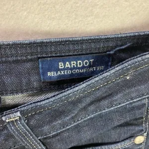 Pur Bardot Stretch Dark Wash Denim Relaxed Comfort Fit Jean‎ thumbnail 4