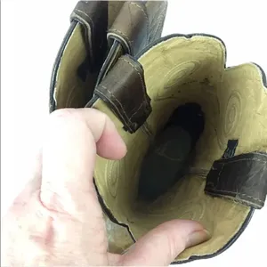 Justin Apache snip toe leather cowboy boots thumbnail 6