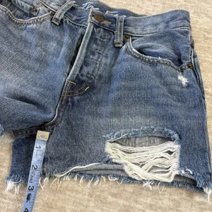 We the Free People Shorts Womens 26 Denim Mid Rise‎ Boho Beach Summer Coastal thumbnail 9