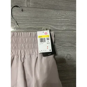 Nike One Women's Dri-FIT Ultra High-Waisted 3"‎ Brief-Lined Shorts, Purple, Sz S thumbnail 4