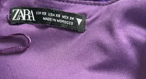 ZARA Purple Dress thumbnail 3