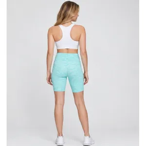 GapFit Womens Bike Shorts Sz S Jade High Rise 4-Way Stretch Compression Wicking thumbnail 2