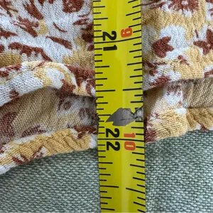 Abercrombie & Fitch Women’s Yellow Floral Halter Shorts Romper Size XS thumbnail 8