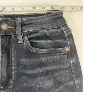 Judy Blue Wide Leg High Rise Raw Hem Dark Wash Jeans JB82517DK-CO Womens 1/25 thumbnail 3