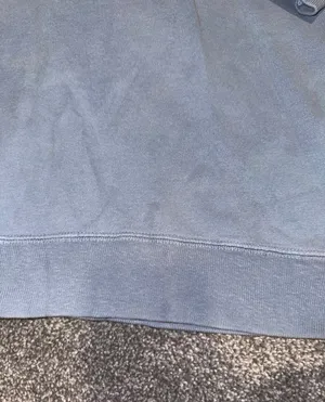 Comfort Wash Powder Blue Quarter Zip thumbnail 4