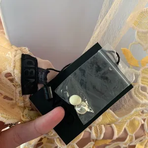 NBD Yellow Lace Mini Dress thumbnail 11