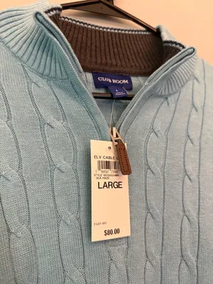 Club Room Quarter Zip Sweater thumbnail 2