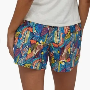 Patagonia NWTS Baggies 5 Inch Inseam Shorts Joy Pitch Blue size XS thumbnail 2