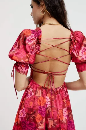 For Love & Lemons Mini Dress Floral thumbnail 2
