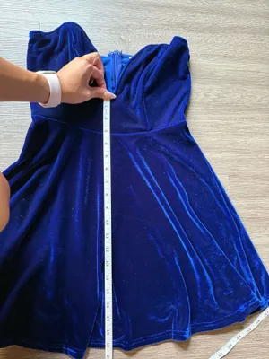 Tobi blue sweetheart Dress  thumbnail 5