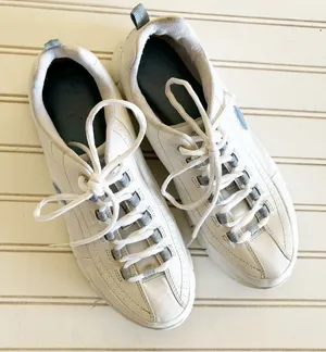 Skechers Flex‎ Elite Sneakers Size 9 Womens White Leather Walking Shoes 11798EW thumbnail 1