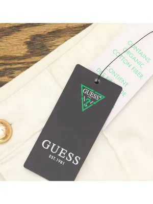 NWT Guess Eco Amanda Extra Flare Seamed Jeans W5GA1QD5N71 Calipso White 30x31 thumbnail 14