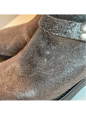 Steve Madden Brixton Brown Distressed Leather Faux Fur Mid-Calf Moto Boots 8 thumbnail 7
