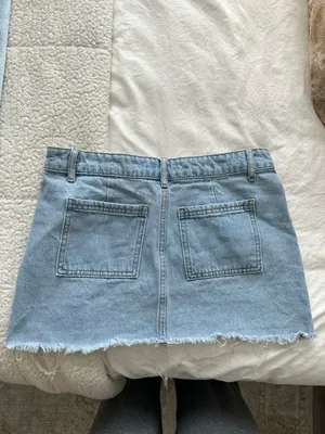 edikted denim mini skirt  thumbnail 3
