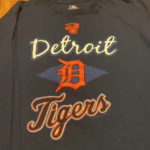 MLB Detroit Tigers long sleeve shirt thumbnail 3