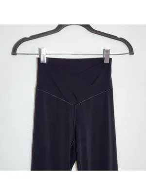 OFFLINE by Aerie Black Flare Leg Yoga Pants Size Small thumbnail 2