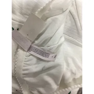 Auden cream Holly Pajama Pants Wide Leg Pointelle Knit Christmas Small see pic thumbnail 6