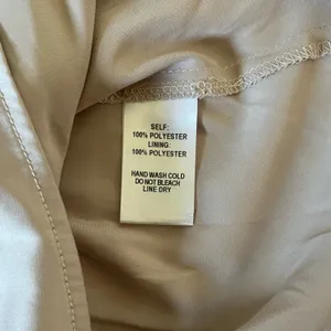 Lulus Spice Twirl Light Beige Satin Mini Dress thumbnail 10