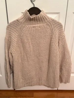 Anthropologie Maeve The Dakotah Oversized Turtleneck Sweater thumbnail 3