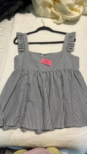Simply Southern striped top  thumbnail 2
