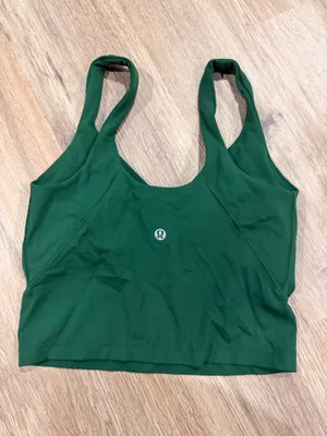 Lululemon Green Tank michigan state  thumbnail 4
