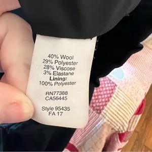 J. Crew Factory Women's Size 6 Sidewalk Skirt Black Wool Blend Pockets 95435‎ thumbnail 12