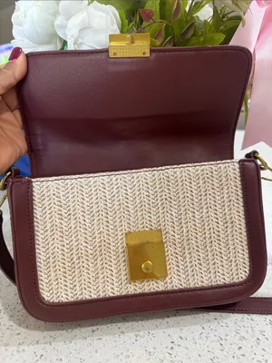🤎BULAGGI Summer Woven Bag Brown thumbnail 5