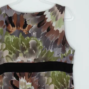 Dressbarn Womens Floral Sleeveless Babydoll Dress 14 Forest Fairy Goblincore Y2K thumbnail 8