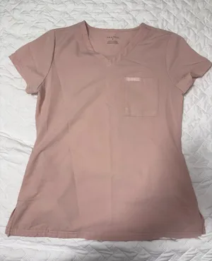 Pink Jaanuu Scrub Top thumbnail 1