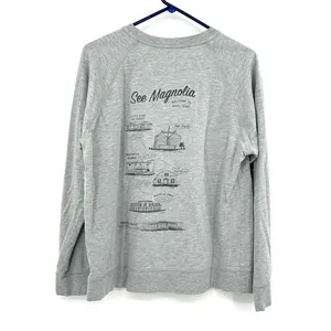 Magnolia Size Large Long Sleeve Crew Neck Pullover Sweatshirt Top Waco Texas‎ thumbnail 2