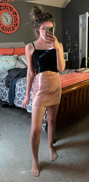 Lulus light pink skirt thumbnail 1